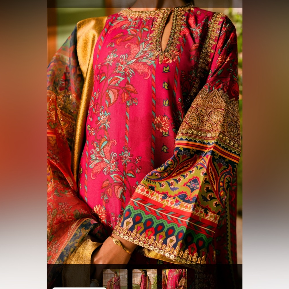 Maryum N Maria Tefnut MS24-572 Luxury Lawn Collection 2024 Pakistani dress